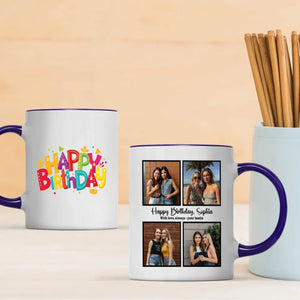 Adorable Bestie Birthday Coffee Mug Gift – Personalized Friendship Keepsake – 89Prints