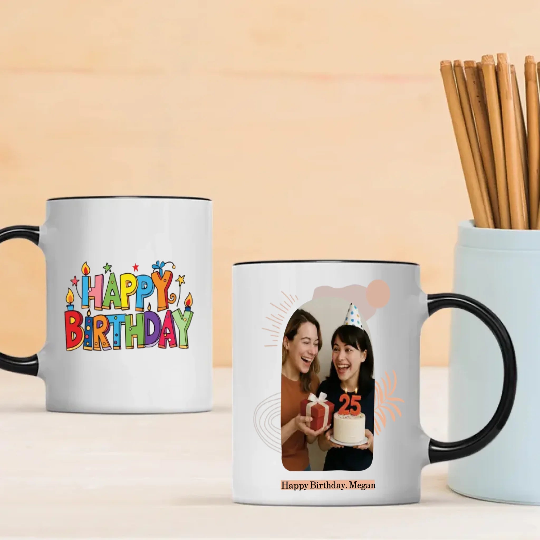 Bestie Birthday Mug – Customized Present – 89Prints