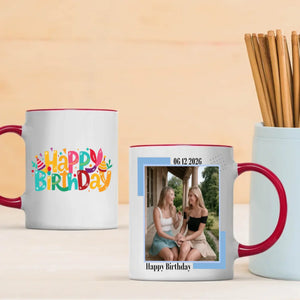 Customized Happy Birthday Mug Souvenir – 89Prints