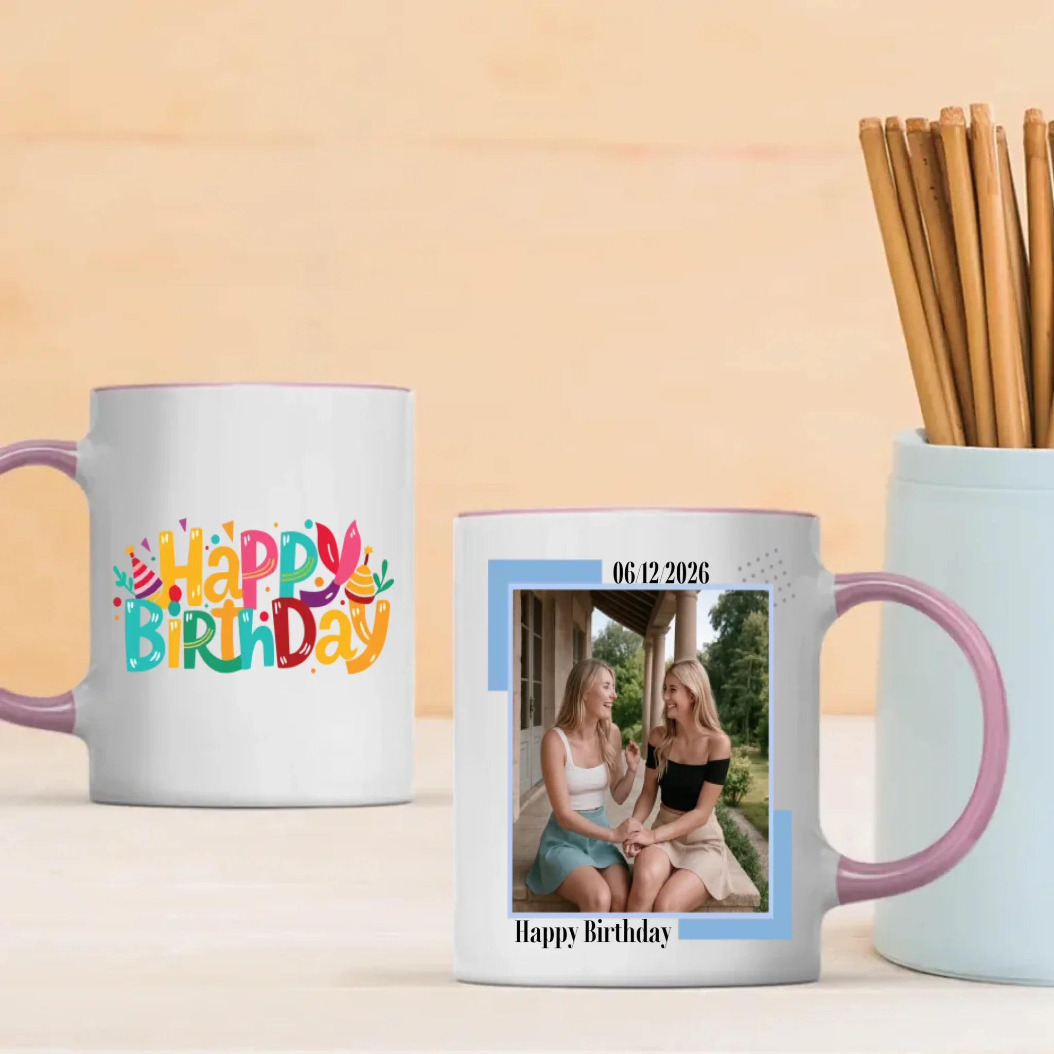 Customized Happy Birthday Mug Souvenir – 89Prints