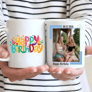 Customized Happy Birthday Mug Souvenir – 89Prints
