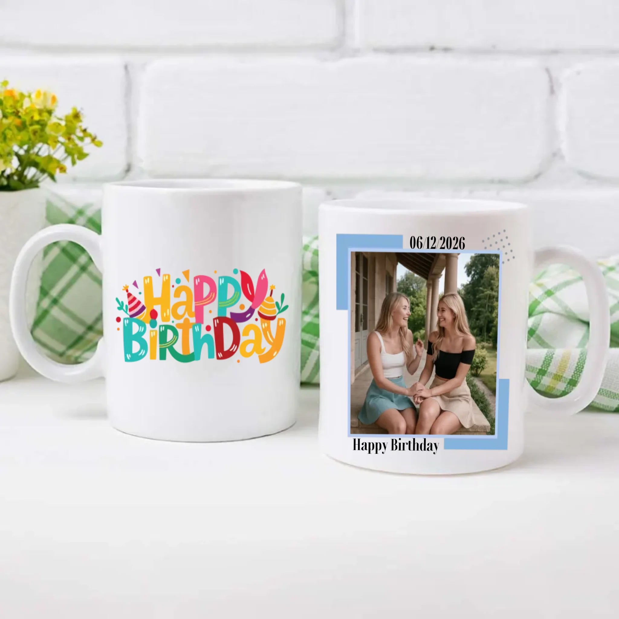 Customized Happy Birthday Mug Souvenir – 89Prints