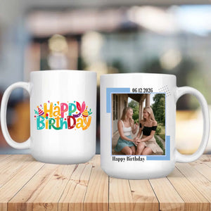 Customized Happy Birthday Mug Souvenir – 89Prints