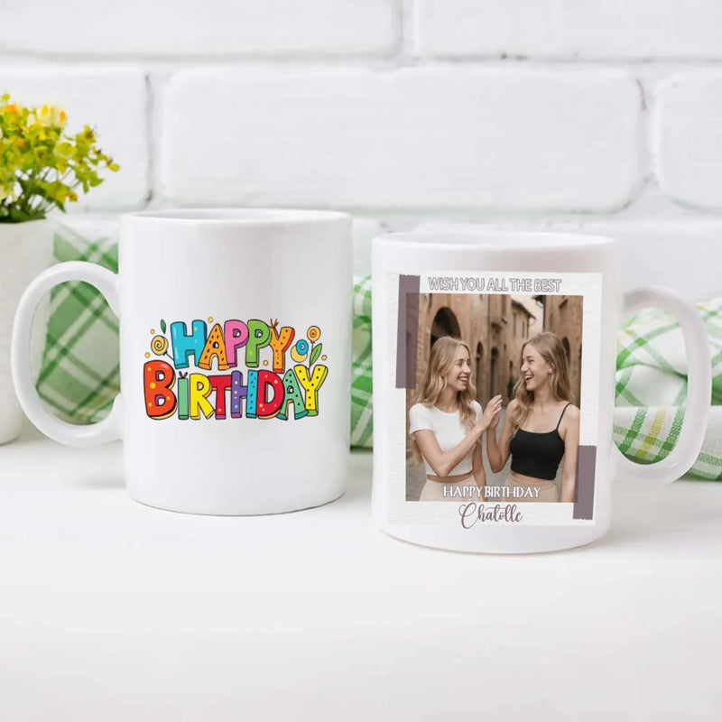 Birthday Mug Gift for Friends & Family – Personalized Keepsake from 89Prints