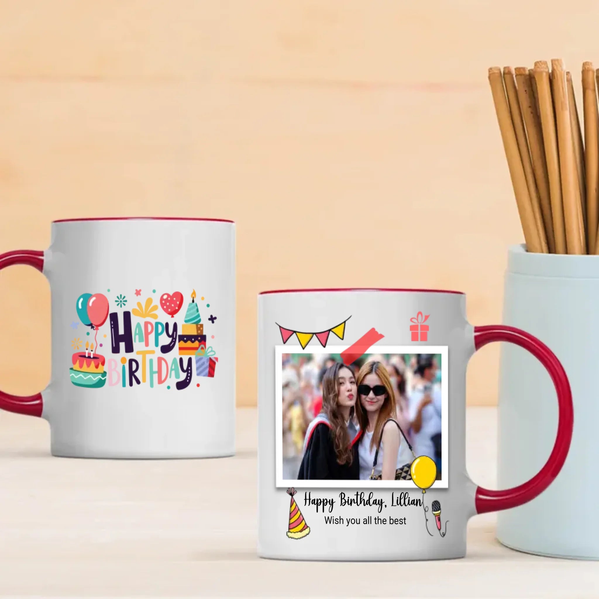 Personalized Birthday Mug Souvenir Ideas - 89Prints