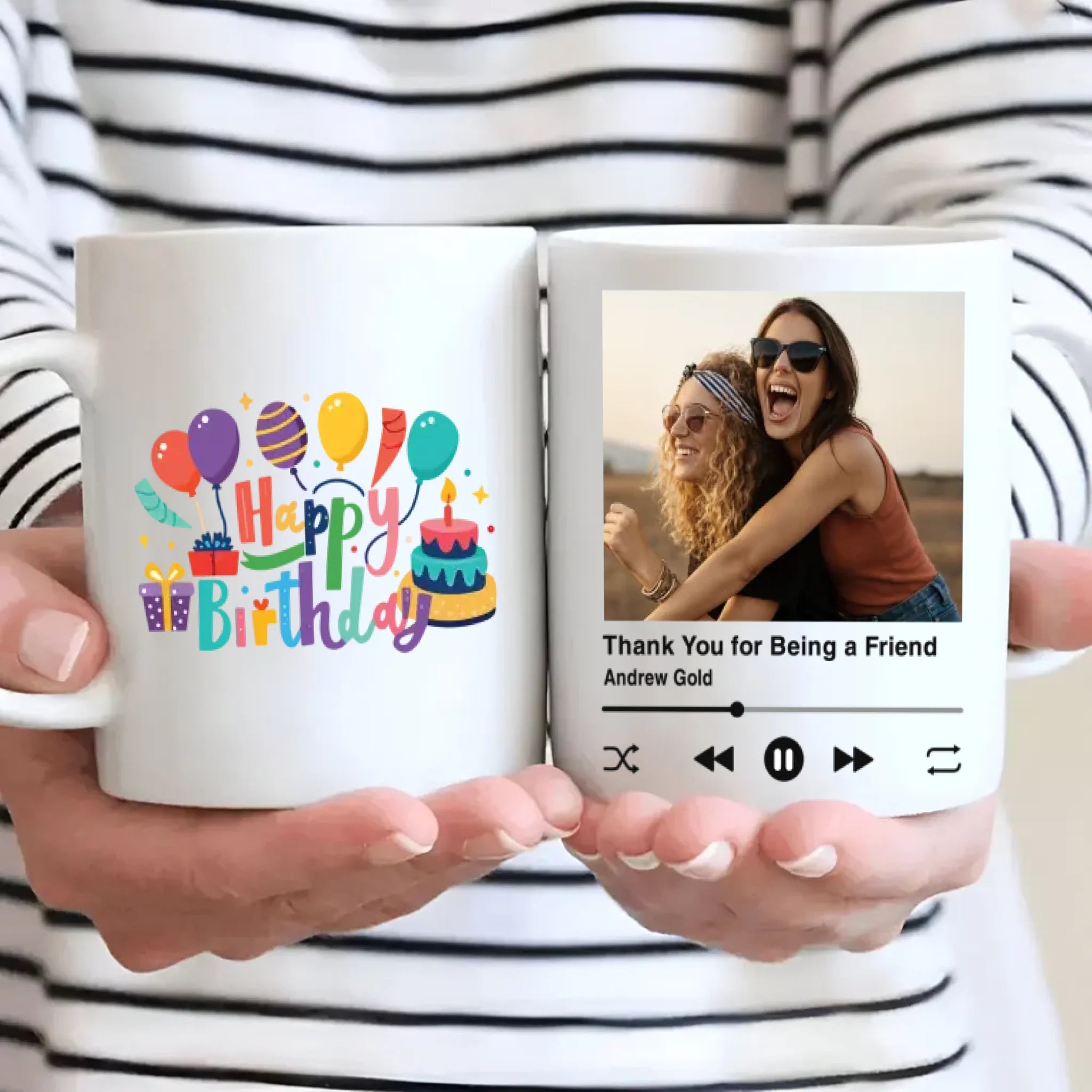 Adorable Personalized Birthday Mug for Friends - 89Prints