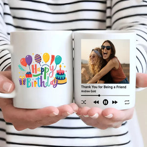 Adorable Personalized Birthday Mug for Friends - 89Prints