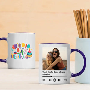 Adorable Personalized Birthday Mug for Friends - 89Prints