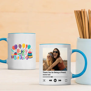 Adorable Personalized Birthday Mug for Friends - 89Prints