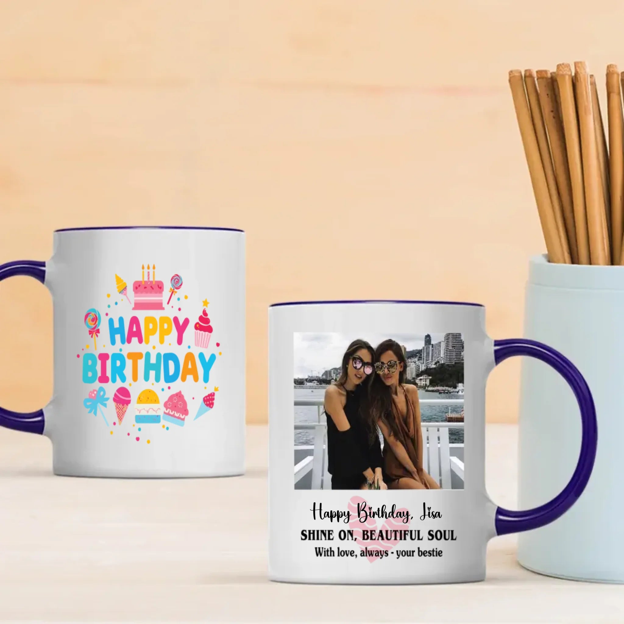 Personalized Birthday Mug Gift with Name - 89Prints