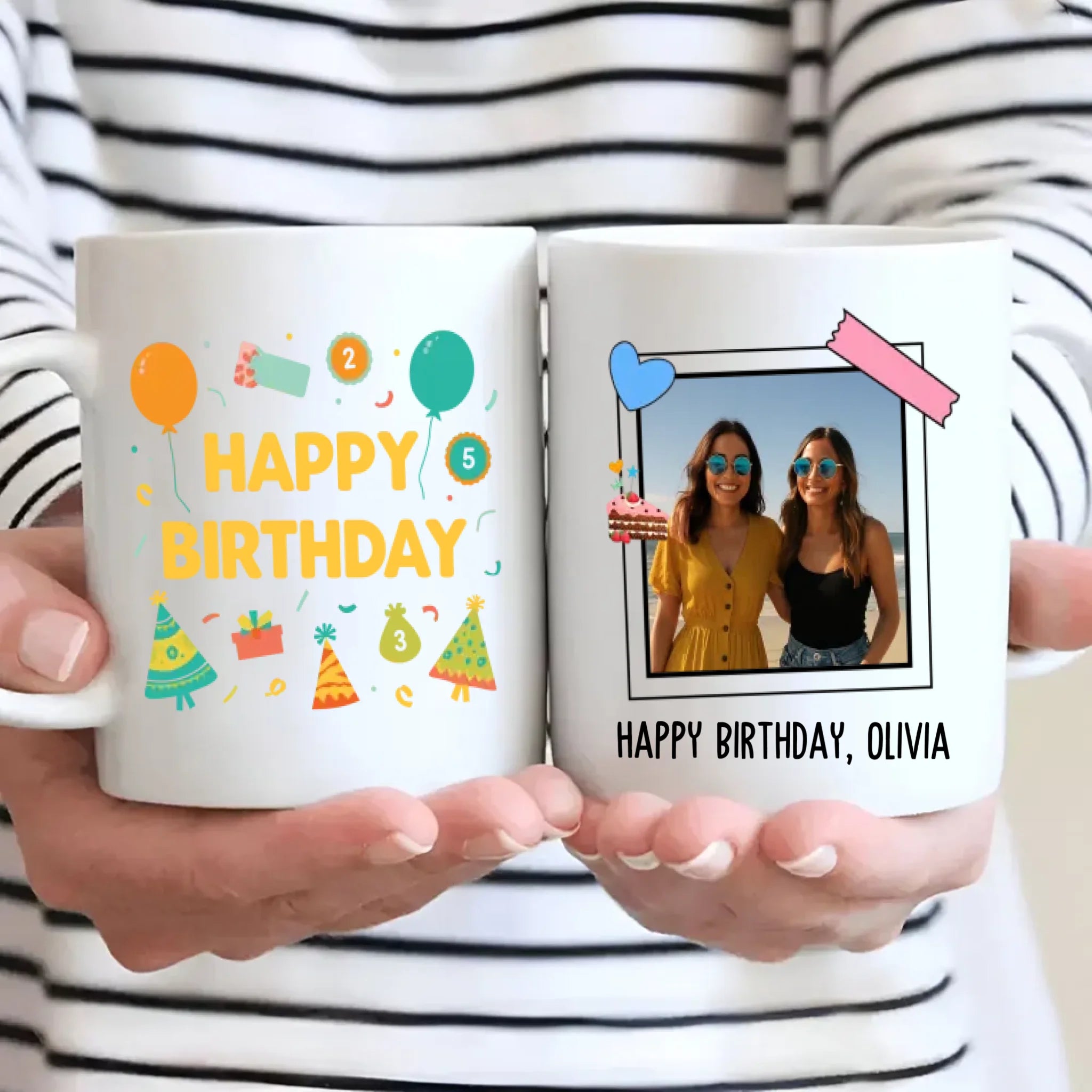 Lovely Personalized Birthday Mug Gift – Heartfelt Custom Keepsake for Loved Ones – 89Prints