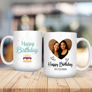 Best Friend Birthday Mug – Unique Custom Gift - 89Prints