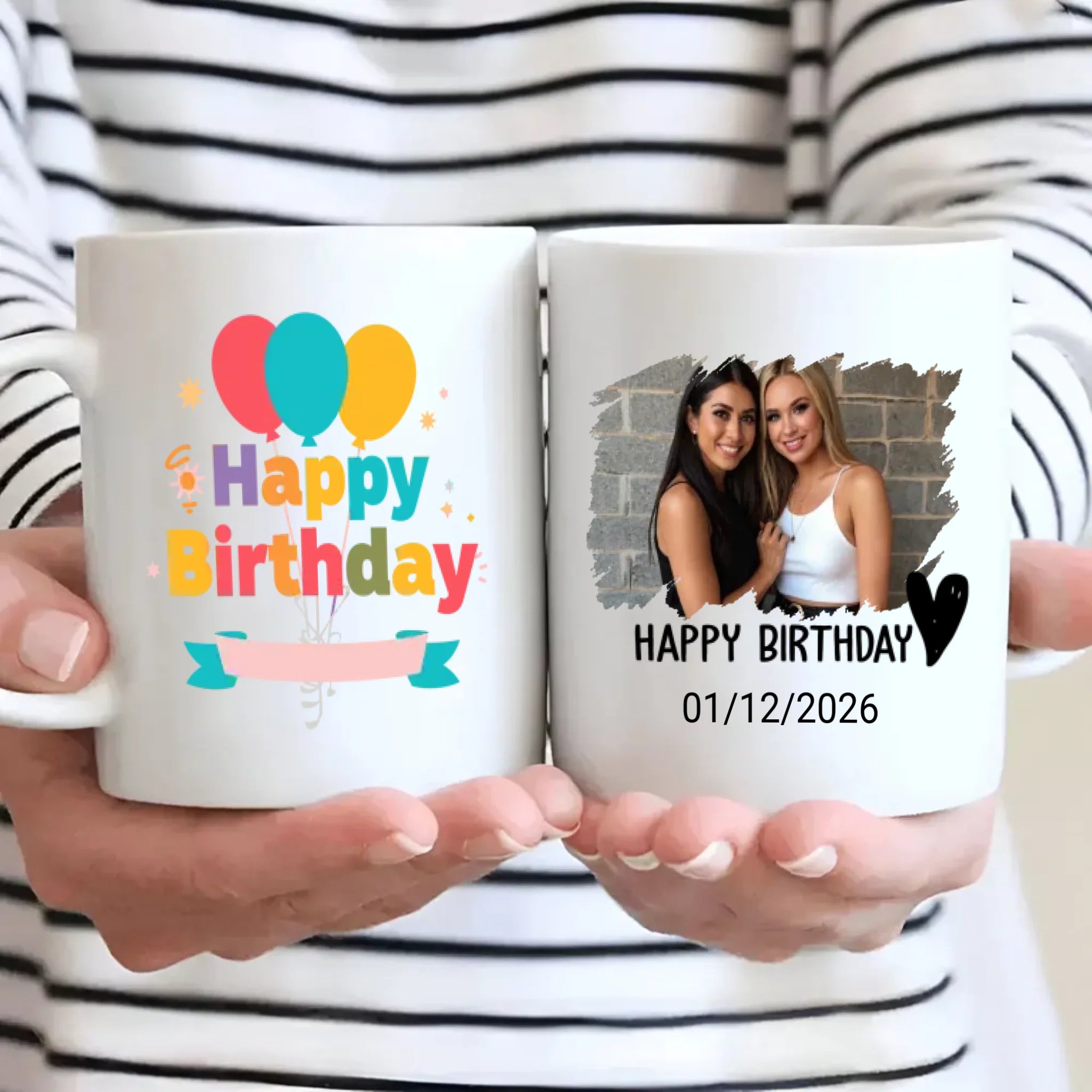 Custom Happy Birthday Mug for Loved Ones - 89Prints