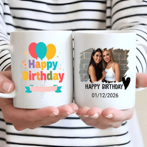 Custom Happy Birthday Mug for Loved Ones - 89Prints