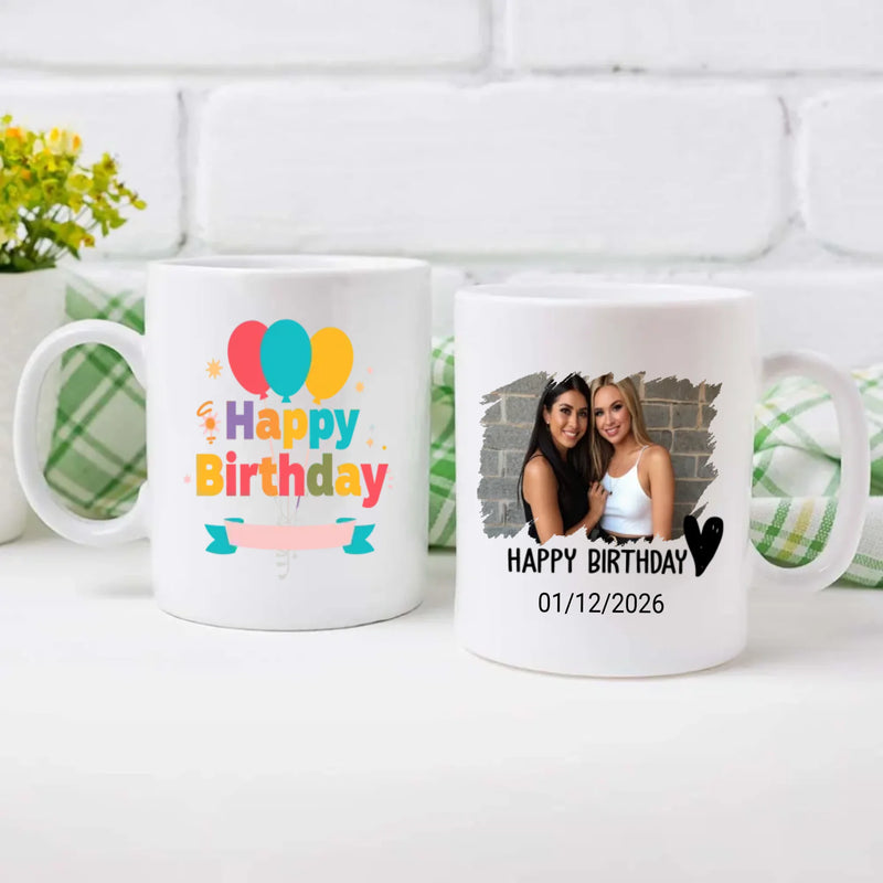 Custom Happy Birthday Mug for Loved Ones - 89Prints