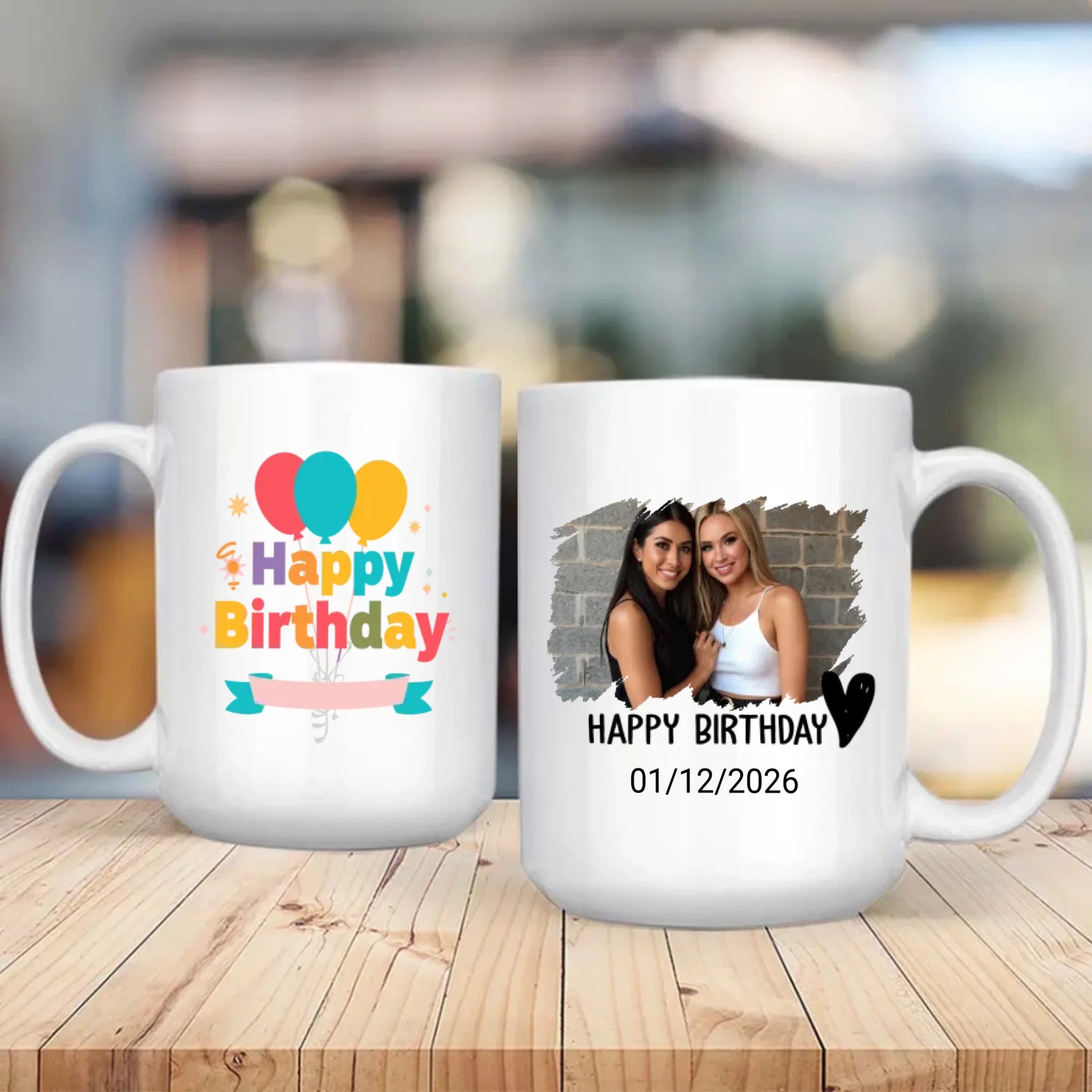 Custom Happy Birthday Mug for Loved Ones - 89Prints