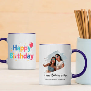 Luxury Personalized Birthday Mug – Elegant Custom Gift with Name - 89Prints