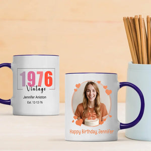 1976 Themed Birthday Mug – Personalized Retro Gift – 89Prints
