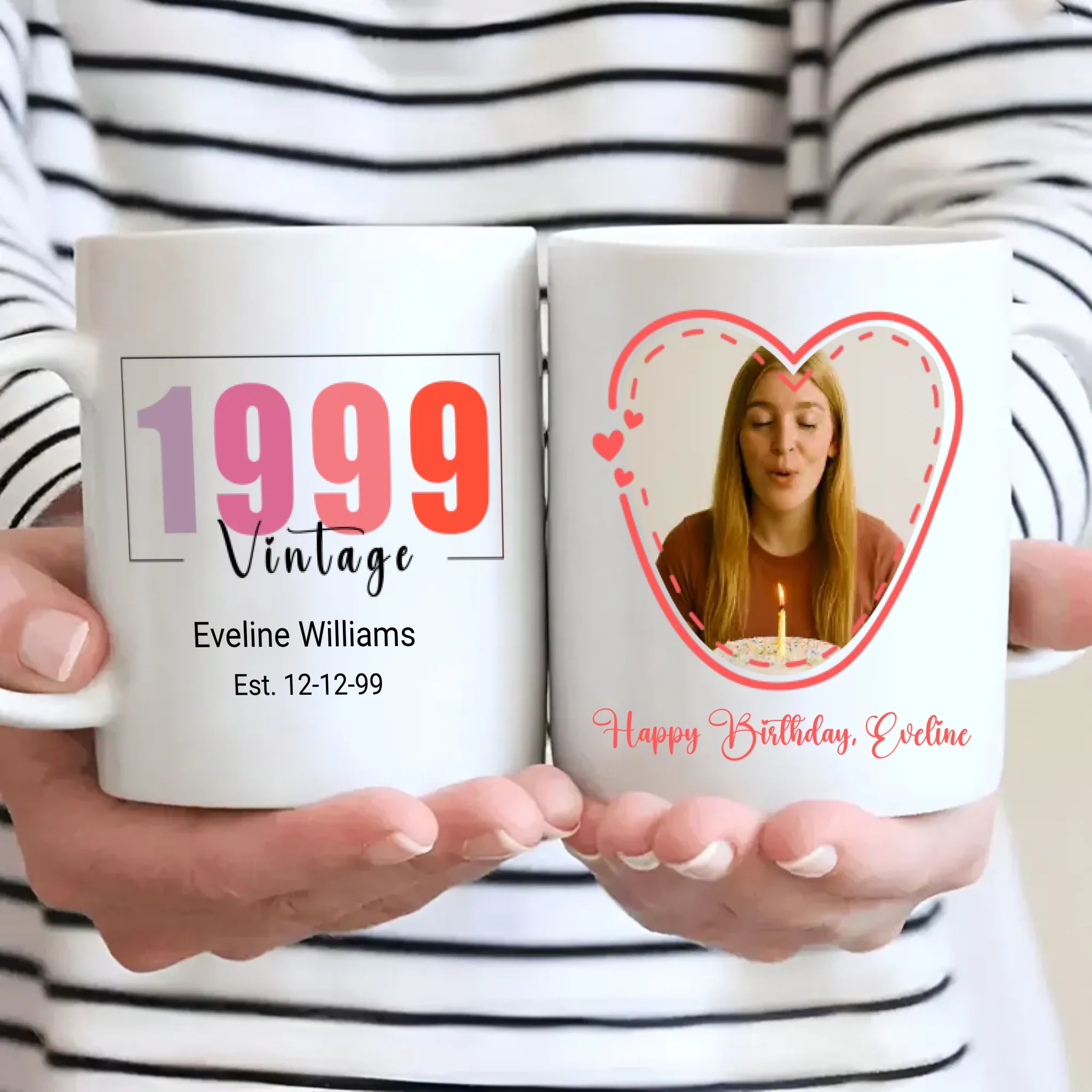 Happy Birthday Mug – Special Gift for 1999 Born - 89Prints