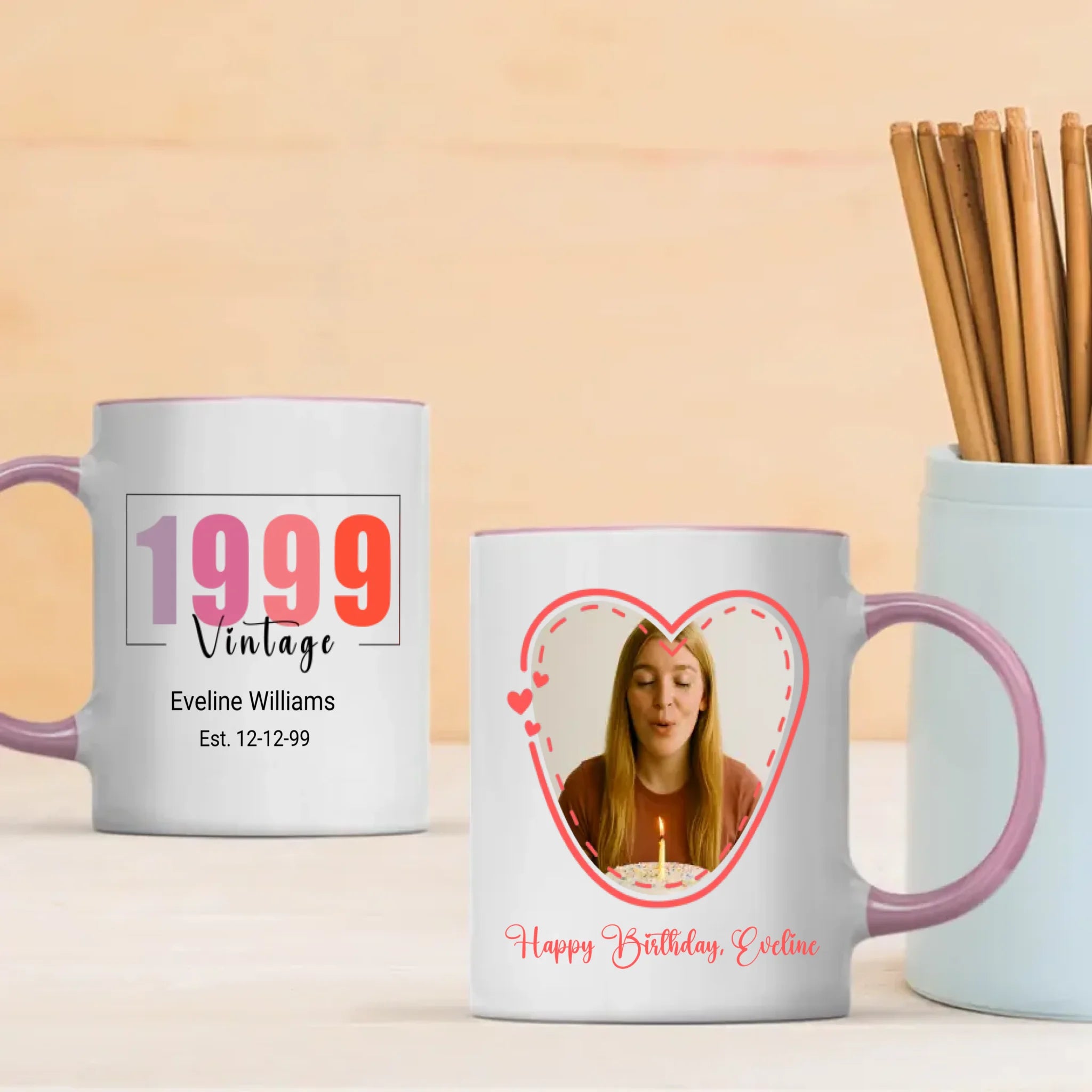 Happy Birthday Mug – Special Gift for 1999 Born - 89Prints