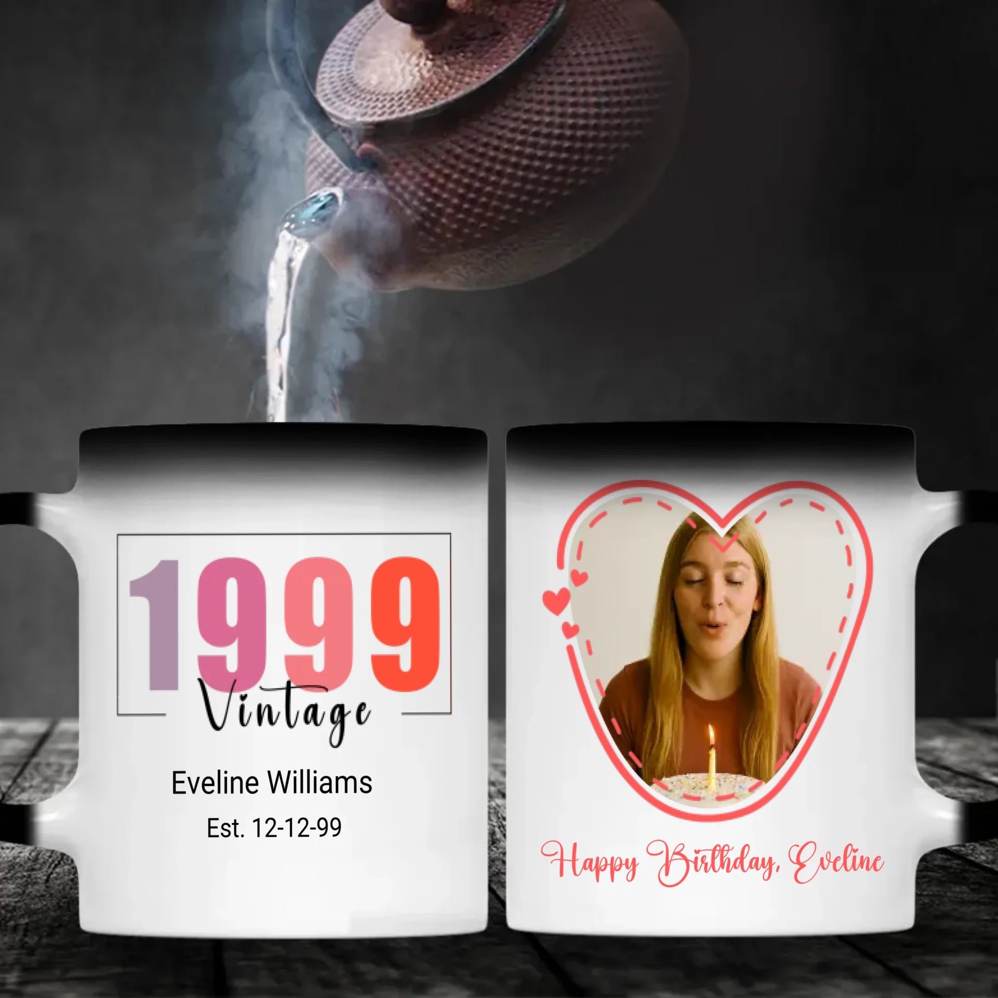 Happy Birthday Mug – Special Gift for 1999 Born - 89Prints