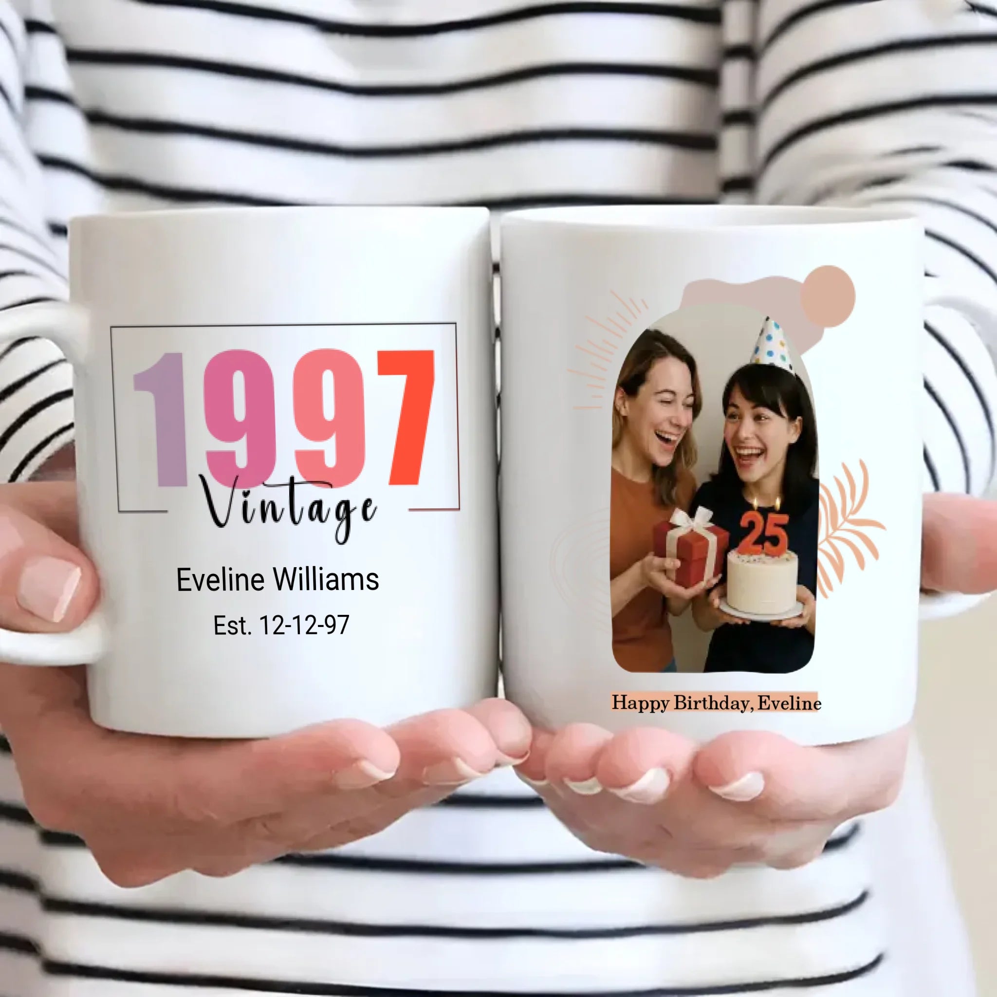 Happy Birthday Mug – Personalized Gift for 1997 Birthdays