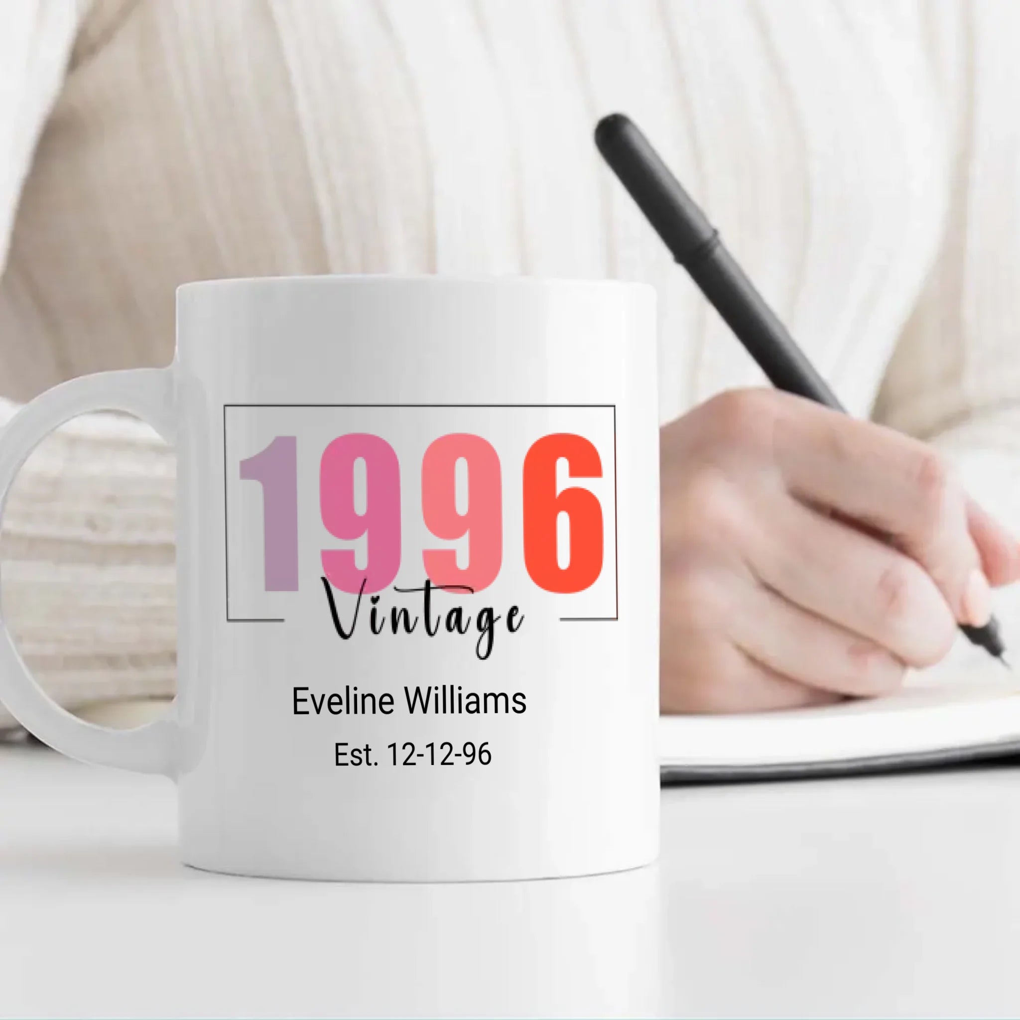 Happy Birthday Mug – Thoughtful Gift for 1996 Born - 89Prints