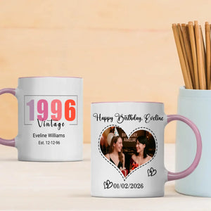 Happy Birthday Mug – Thoughtful Gift for 1996 Born - 89Prints