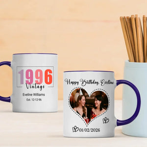 Happy Birthday Mug – Thoughtful Gift for 1996 Born - 89Prints