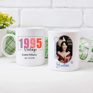 Happy Birthday Mug – Perfect Gift for 1995 Birth Year - 89Prints