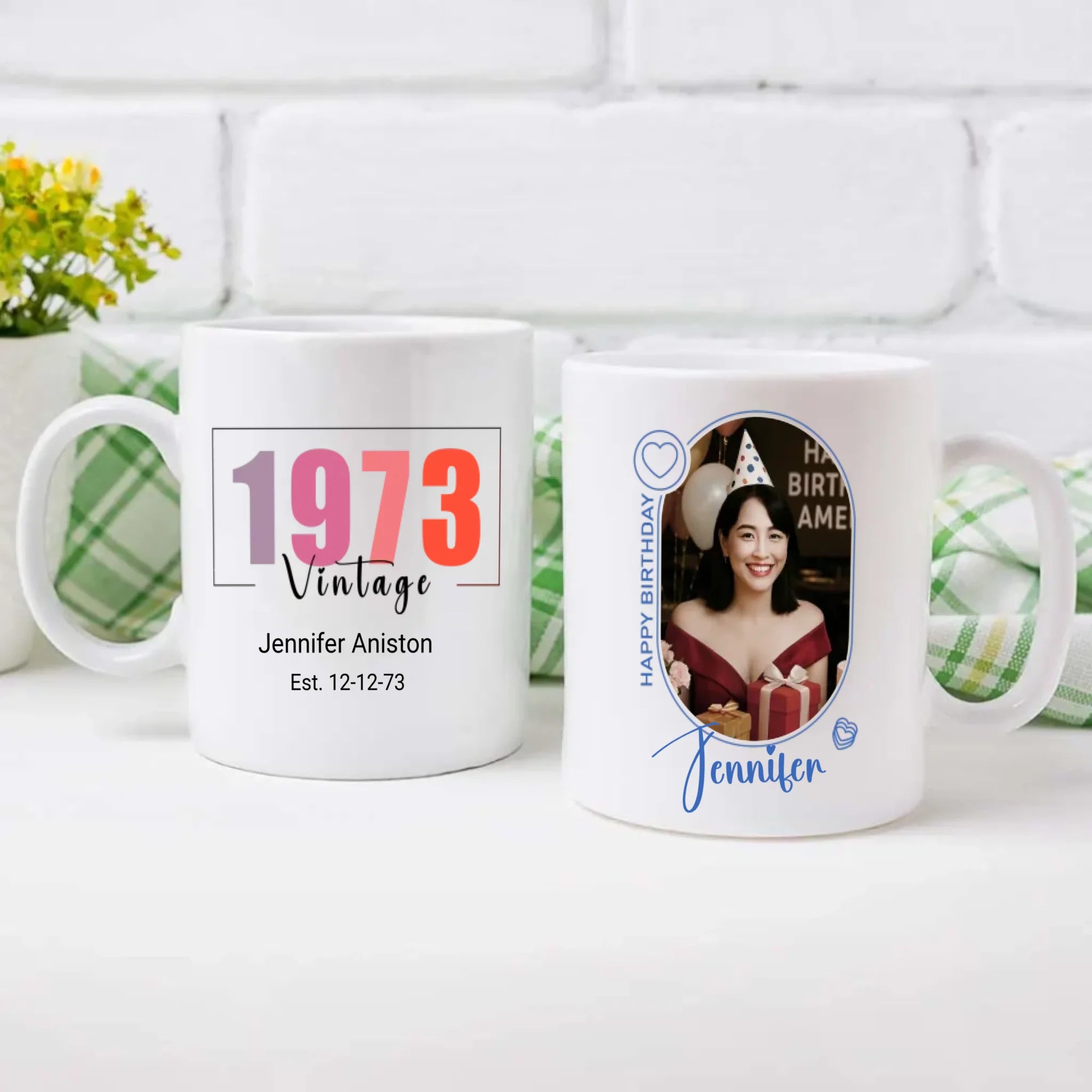 Classic 1973 Mug – Vintage & Timeless Birthday Gift for Him or Her – Personalized Collectible - 89Prints