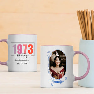 Classic 1973 Mug – Vintage & Timeless Birthday Gift for Him or Her – Personalized Collectible - 89Prints