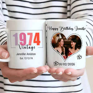 Born in 1974 Mug – Classic Vintage Birthday Gift for Him – 89Prints