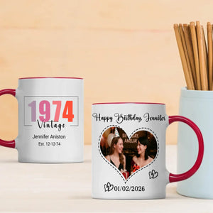 Born in 1974 Mug – Classic Vintage Birthday Gift for Him – 89Prints