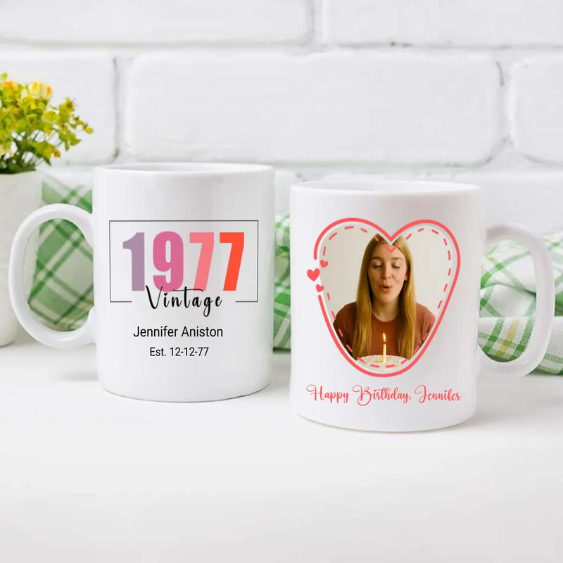 Retro 1977 Mug – Classic Vintage Birthday Gift for Dad – 89Prints