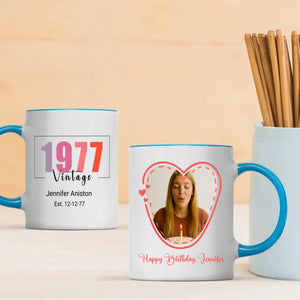Retro 1977 Mug – Classic Vintage Birthday Gift for Dad – 89Prints