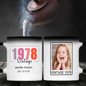 Vintage 1978 Birthday Mug – Custom Gift for Her – 89Prints