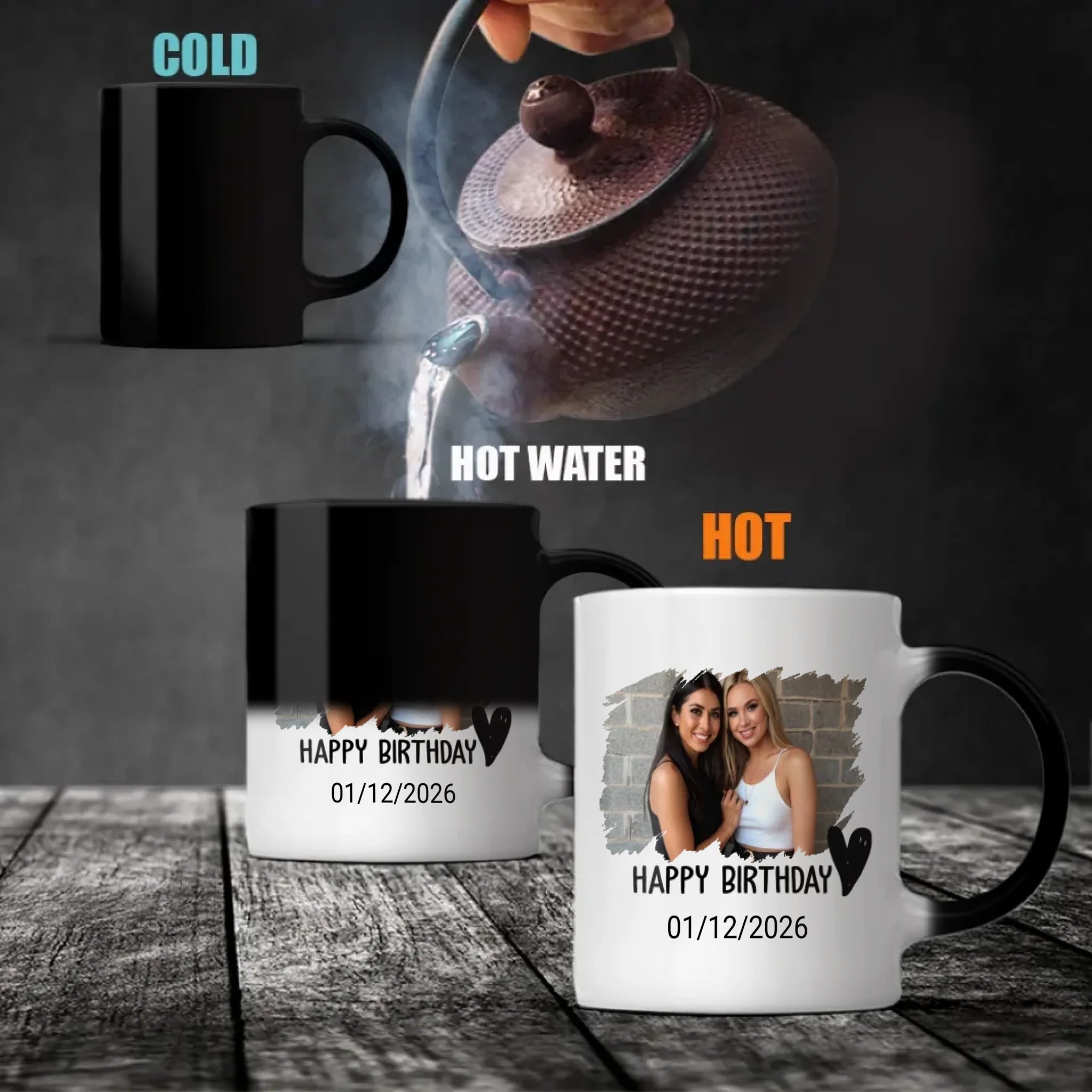 Classic 1980 Birthday Mug – Retro Gift for Him – 89Prints
