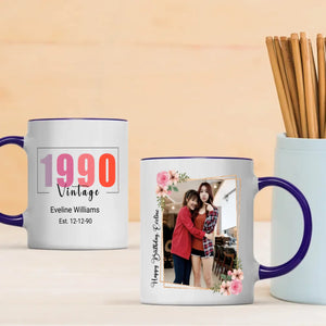 Happy Birthday Mug – Special Edition for 1990 Born - 89Prints