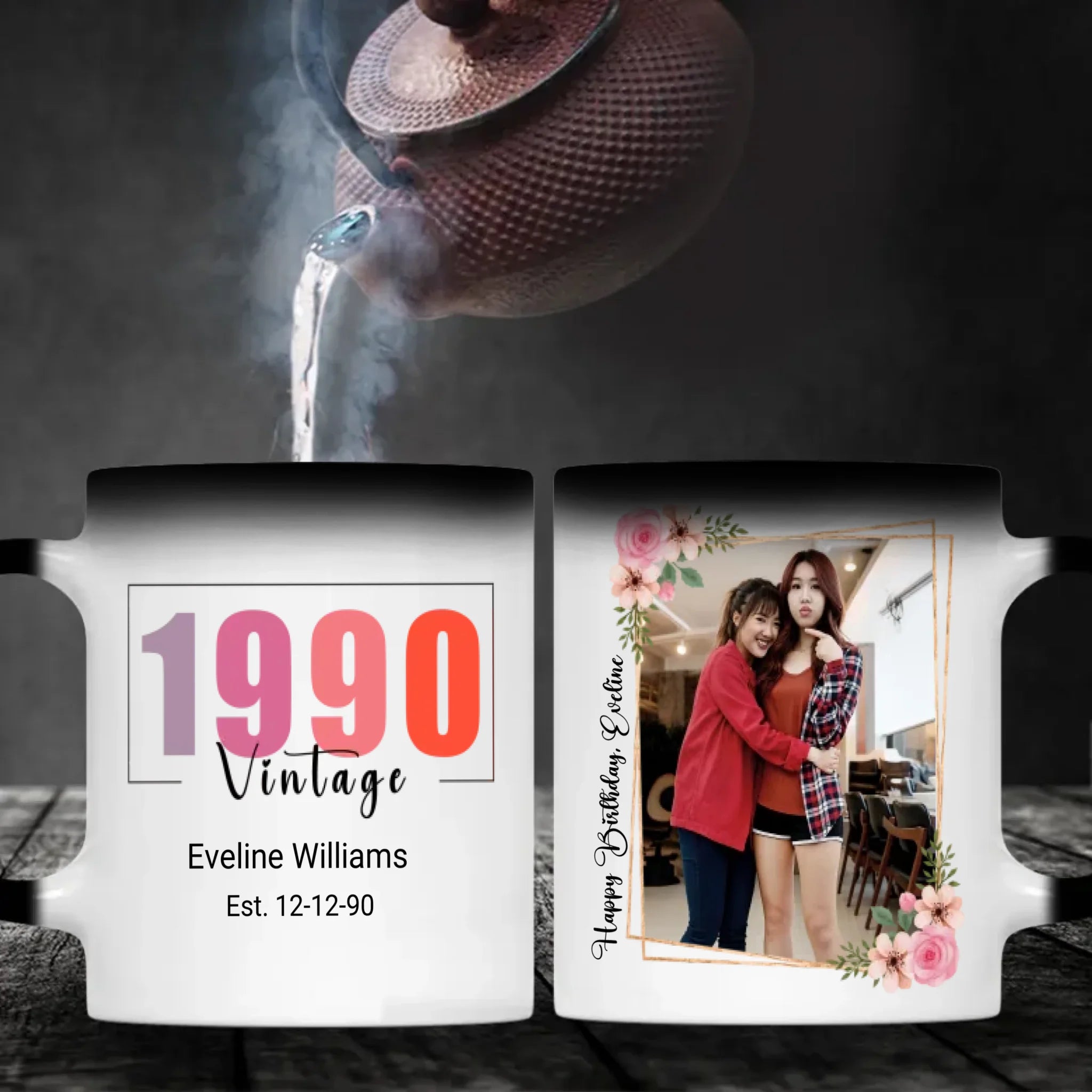 Happy Birthday Mug – Special Edition for 1990 Born - 89Prints