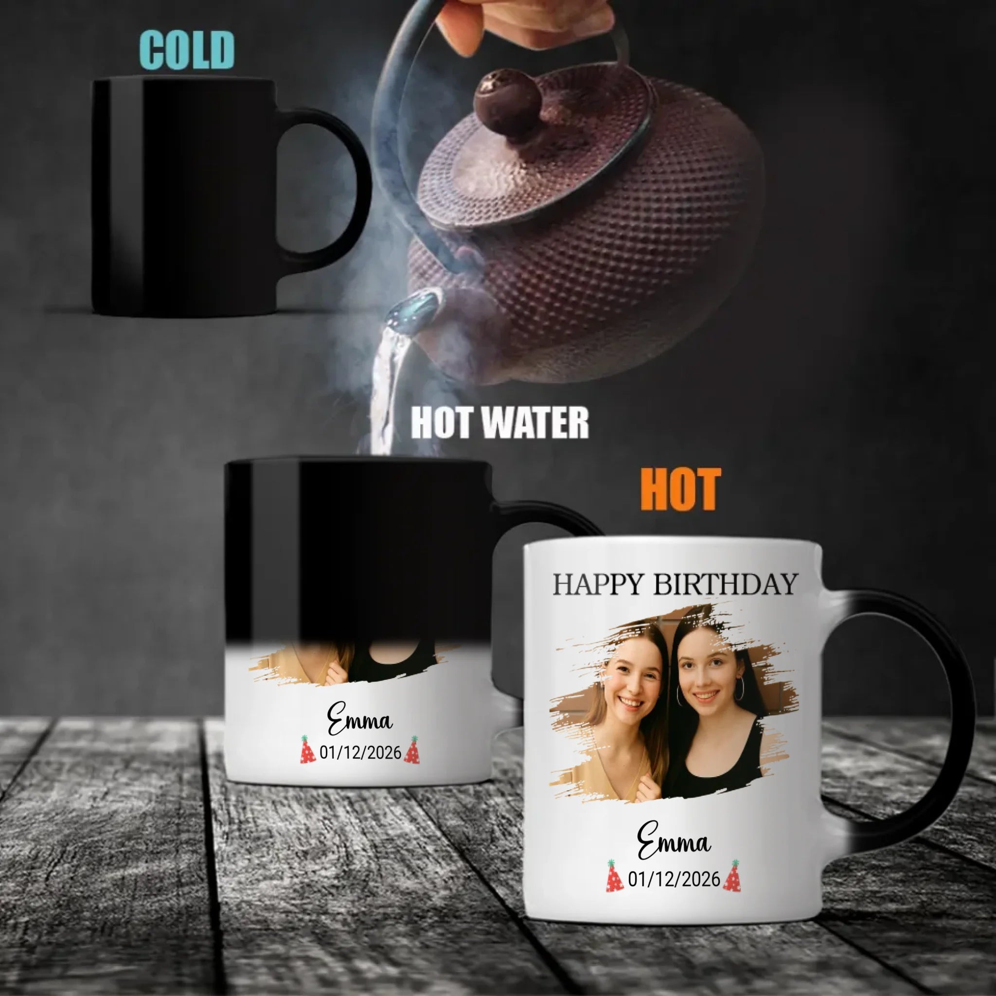Vintage 1981 Mug – Personalized Birthday Gift for Her – 89Prints