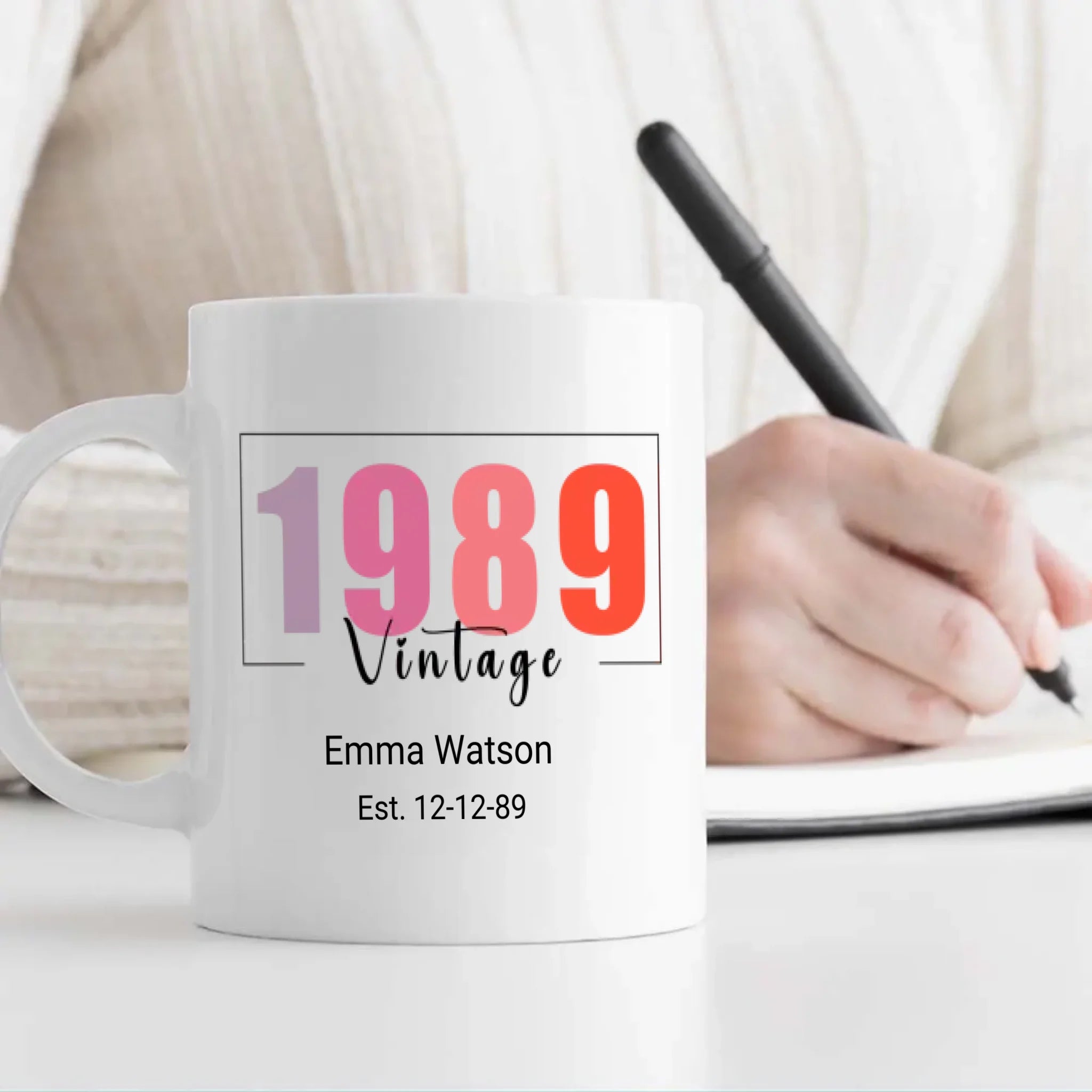 Vintage 1989 Mug – Birthday Gift Collectible – 89Prints