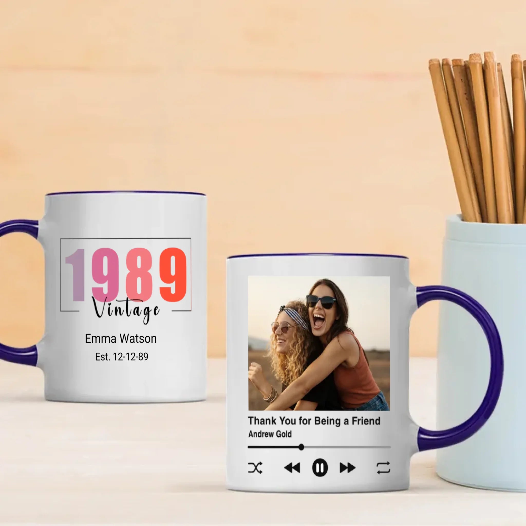 Vintage 1989 Mug – Birthday Gift Collectible – 89Prints