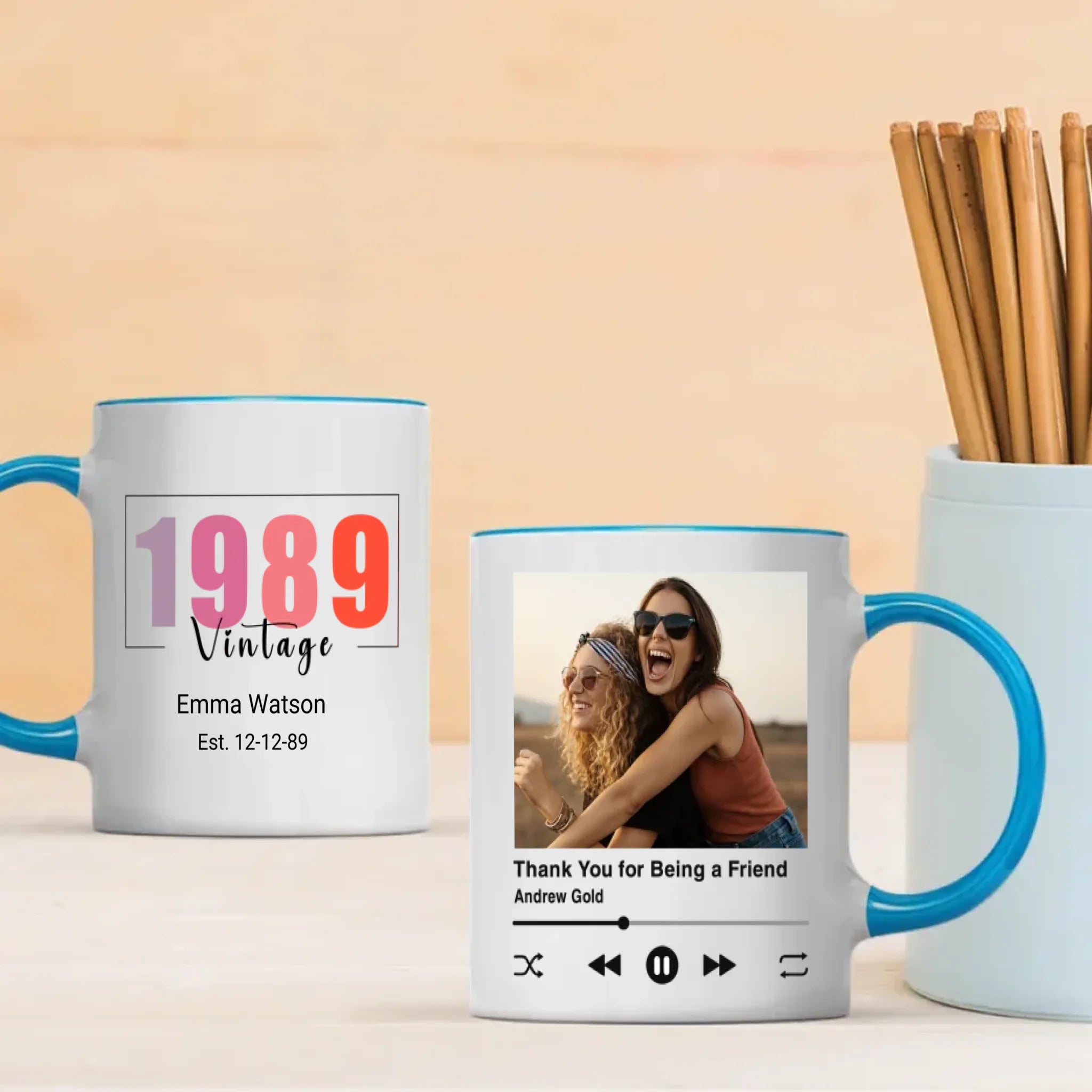 Vintage 1989 Mug – Birthday Gift Collectible – 89Prints