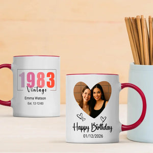 1983 Themed Birthday Mug – Classic Gift for Dad – 89Prints