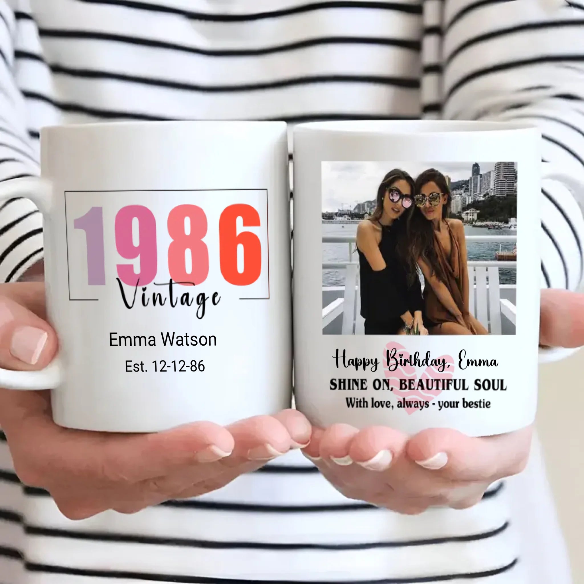Retro Mug Since 1986 – Unique Birthday Edition – 89Prints