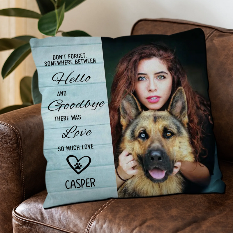 Pet Pillow Memorial – 