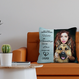 Pet Pillow Memorial – 