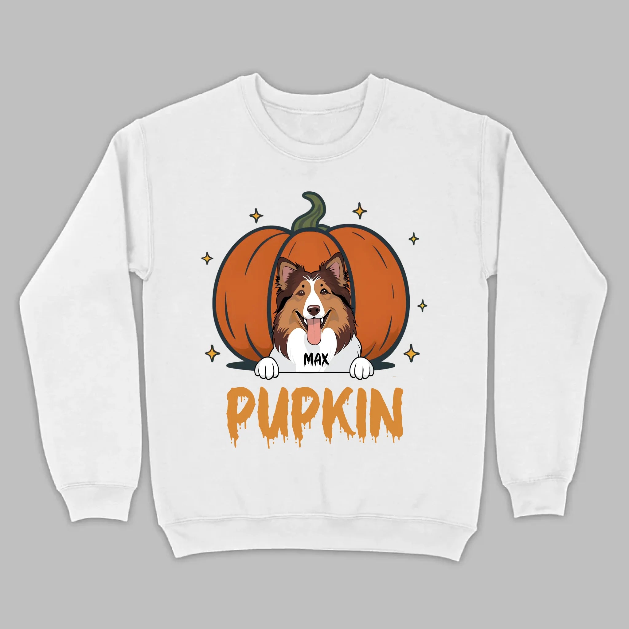 Personalized Dog Halloween T-Shirt | Custom Pet Name Tee - 89Prints