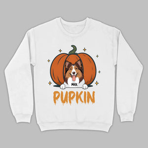 Personalized Dog Halloween T-Shirt | Custom Pet Name Tee - 89Prints